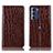 Leather Case Stands Flip Cover Holder H08P for Motorola Moto G200 5G