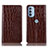 Leather Case Stands Flip Cover Holder H08P for Motorola Moto G31