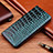 Leather Case Stands Flip Cover Holder H08P for Realme 9 5G India Blue