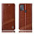 Leather Case Stands Flip Cover Holder H09P for Motorola Moto G50