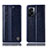 Leather Case Stands Flip Cover Holder H09P for Oppo A56S 5G