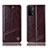 Leather Case Stands Flip Cover Holder H09P for Oppo A93 5G