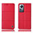 Leather Case Stands Flip Cover Holder H09P for Xiaomi Mi 12 Pro 5G Red