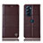 Leather Case Stands Flip Cover Holder H10P for Motorola Moto Edge Plus (2022) 5G