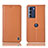 Leather Case Stands Flip Cover Holder H10P for Motorola Moto G200 5G