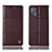 Leather Case Stands Flip Cover Holder H10P for Motorola Moto G50