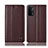 Leather Case Stands Flip Cover Holder H10P for OnePlus Nord N200 5G