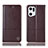 Leather Case Stands Flip Cover Holder H10P for Oppo Find X5 5G