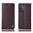 Leather Case Stands Flip Cover Holder H10P for Oppo K9S 5G