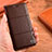 Leather Case Stands Flip Cover Holder H10P for Samsung Galaxy S22 Ultra 5G