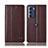 Leather Case Stands Flip Cover Holder H11P for Motorola Moto Edge S30 5G