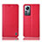 Leather Case Stands Flip Cover Holder H11P for Xiaomi Mi 12 5G Red