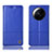 Leather Case Stands Flip Cover Holder H11P for Xiaomi Mi 12 Ultra 5G Blue