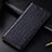 Leather Case Stands Flip Cover Holder H15P for Motorola Moto G40 Fusion