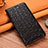 Leather Case Stands Flip Cover Holder H16P for Motorola Moto G40 Fusion Black