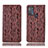 Leather Case Stands Flip Cover Holder H17P for Motorola Moto G50