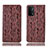 Leather Case Stands Flip Cover Holder H17P for OnePlus Nord N200 5G