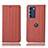 Leather Case Stands Flip Cover Holder H18P for Motorola Moto Edge S30 5G