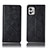 Leather Case Stands Flip Cover Holder H19P for Motorola Moto G32 Black