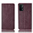 Leather Case Stands Flip Cover Holder H19P for OnePlus Nord N200 5G