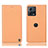 Leather Case Stands Flip Cover Holder H21P for Motorola Moto Edge 30 Fusion 5G Orange
