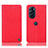 Leather Case Stands Flip Cover Holder H21P for Motorola Moto Edge 30 Pro 5G Red