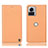 Leather Case Stands Flip Cover Holder H21P for Motorola Moto Edge X30 Pro 5G Orange