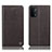 Leather Case Stands Flip Cover Holder H21P for OnePlus Nord N200 5G