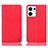 Leather Case Stands Flip Cover Holder H21P for Oppo Reno8 5G Red