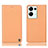 Leather Case Stands Flip Cover Holder H21P for Oppo Reno8 Pro 5G Orange