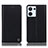 Leather Case Stands Flip Cover Holder H21P for Oppo Reno9 Pro 5G