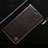 Leather Case Stands Flip Cover Holder H21P for Xiaomi Mi 10T Pro 5G Brown