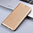 Leather Case Stands Flip Cover Holder H22P for Apple iPhone 11 Gold