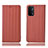 Leather Case Stands Flip Cover Holder H23P for OnePlus Nord N200 5G