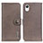 Leather Case Stands Flip Cover Holder K01Z for Samsung Galaxy A23e 5G Gray