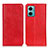Leather Case Stands Flip Cover Holder K01Z for Xiaomi Redmi 10 Prime Plus 5G Red