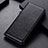 Leather Case Stands Flip Cover Holder K01Z for Xiaomi Redmi 9T 4G Black