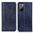 Leather Case Stands Flip Cover Holder K01Z for Xiaomi Redmi Note 11S 5G Blue