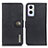 Leather Case Stands Flip Cover Holder K02Z for OnePlus Nord N20 5G Black