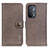 Leather Case Stands Flip Cover Holder K02Z for OnePlus Nord N200 5G Gray