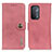 Leather Case Stands Flip Cover Holder K02Z for OnePlus Nord N200 5G Pink