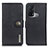 Leather Case Stands Flip Cover Holder K02Z for Oppo Reno5 A Black