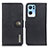 Leather Case Stands Flip Cover Holder K02Z for Oppo Reno7 Pro 5G Black