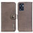 Leather Case Stands Flip Cover Holder K02Z for Oppo Reno7 SE 5G Gray