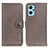 Leather Case Stands Flip Cover Holder K02Z for Realme 9i 4G Gray