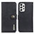 Leather Case Stands Flip Cover Holder K02Z for Samsung Galaxy A23 5G Black