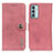 Leather Case Stands Flip Cover Holder K02Z for Samsung Galaxy M13 4G Pink