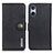 Leather Case Stands Flip Cover Holder K02Z for Sony Xperia 5 V Black