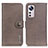 Leather Case Stands Flip Cover Holder K02Z for Xiaomi Mi 12 Lite 5G Gray