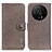Leather Case Stands Flip Cover Holder K02Z for Xiaomi Mi 12 Ultra 5G Gray